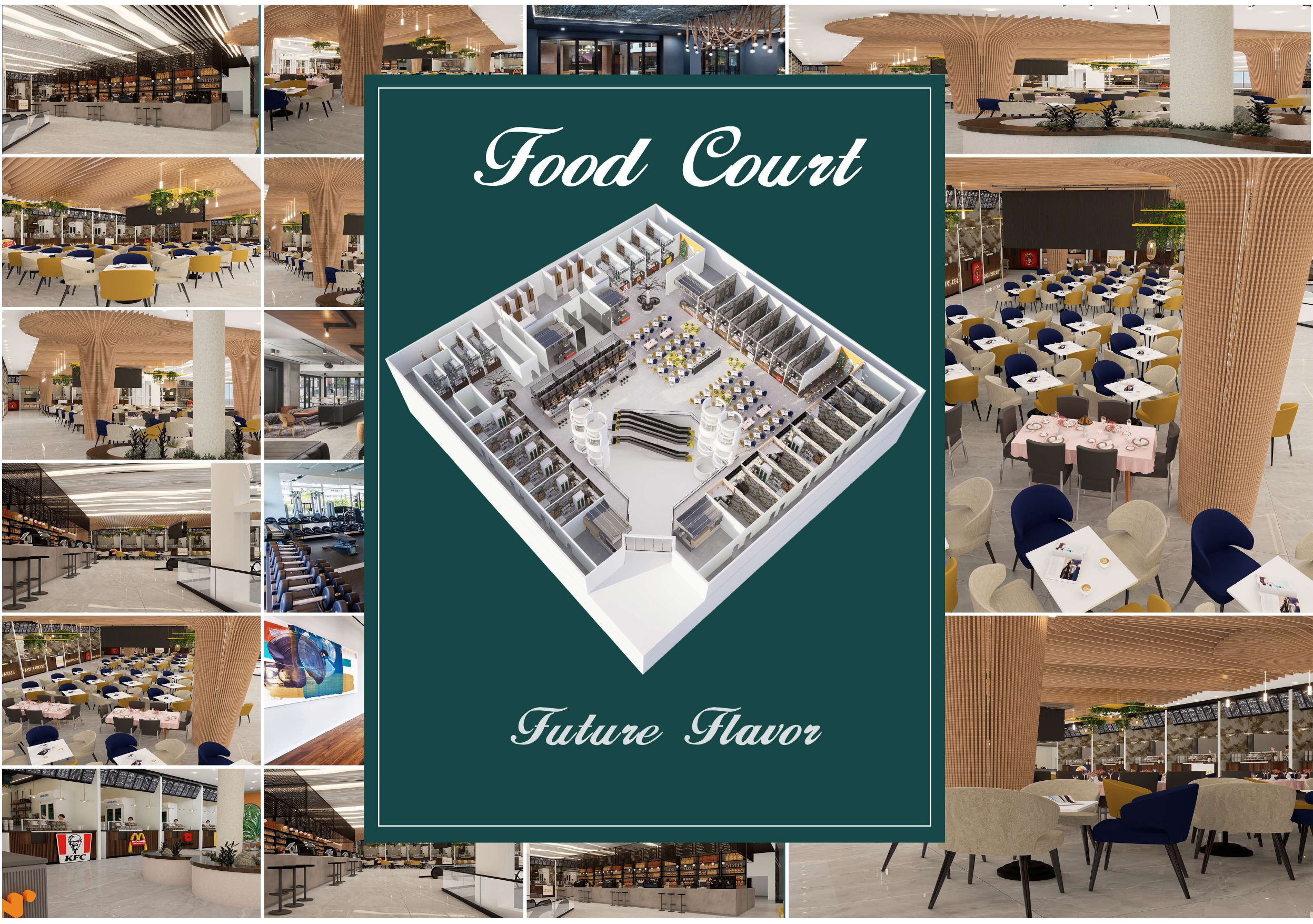 Features of Al-Waiz Food Court