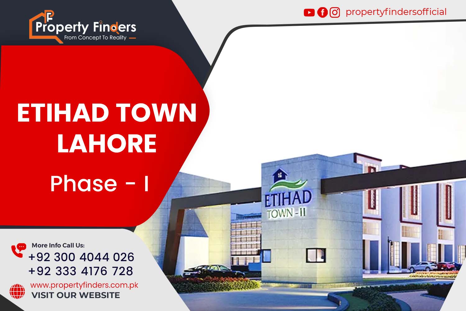 Etiahd town phase-1- Property Finders