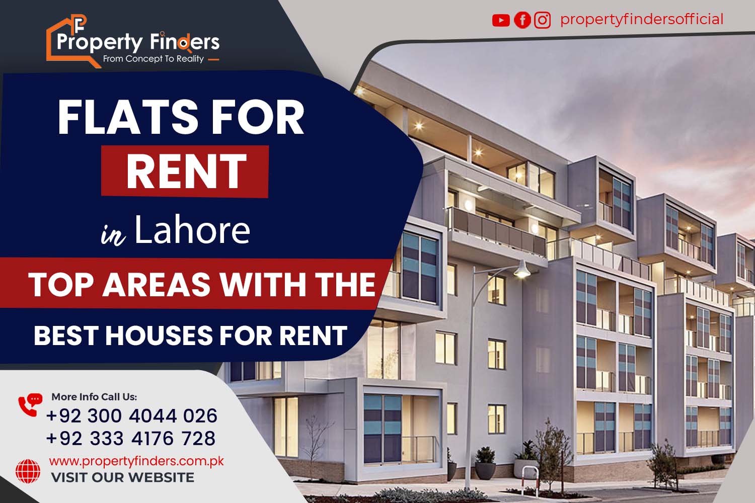 Flats for Rent in Lahore-property finders