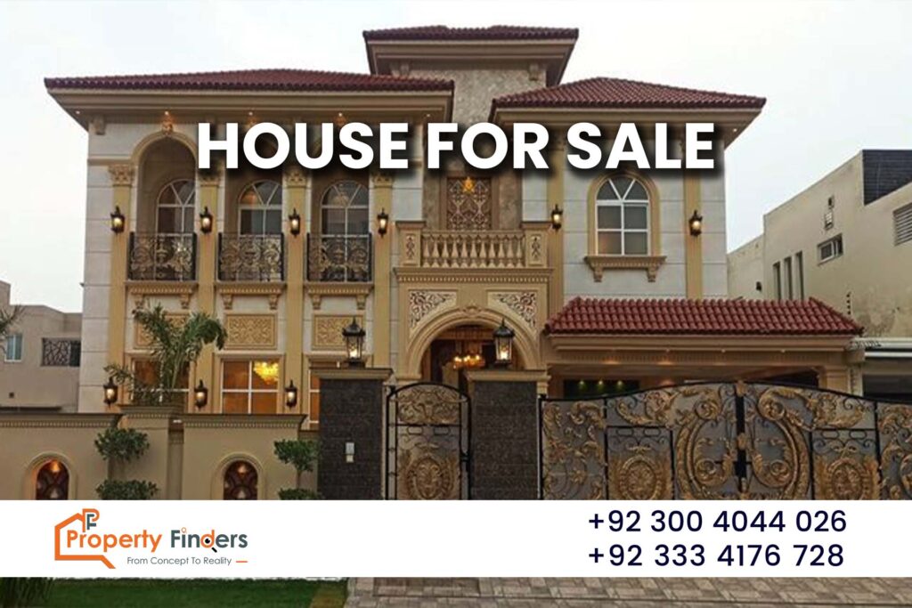 House for Sale in Bahria Town Lahore-property finders