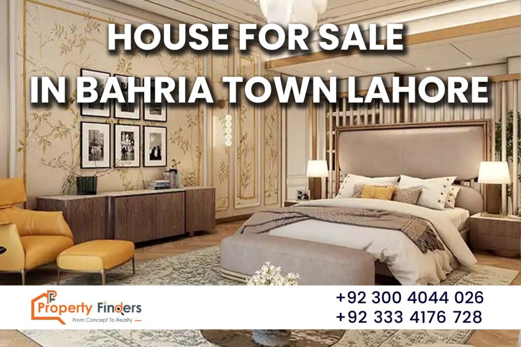 House for Sale in Bahria Town Lahore-property finders