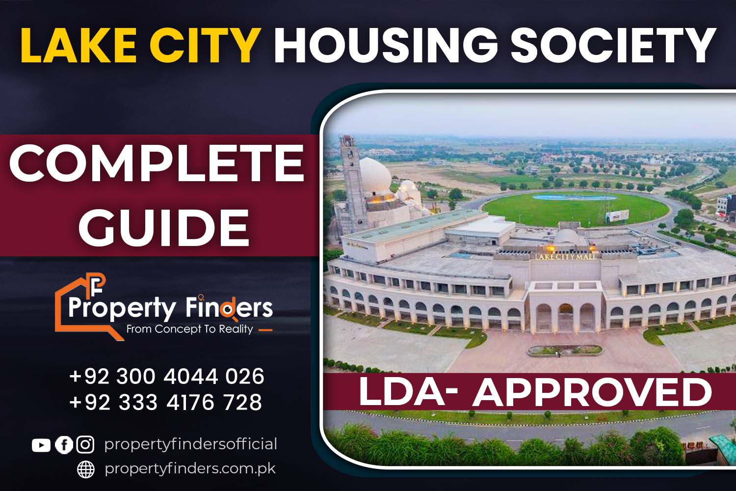 Lake City Housing Society-property finders