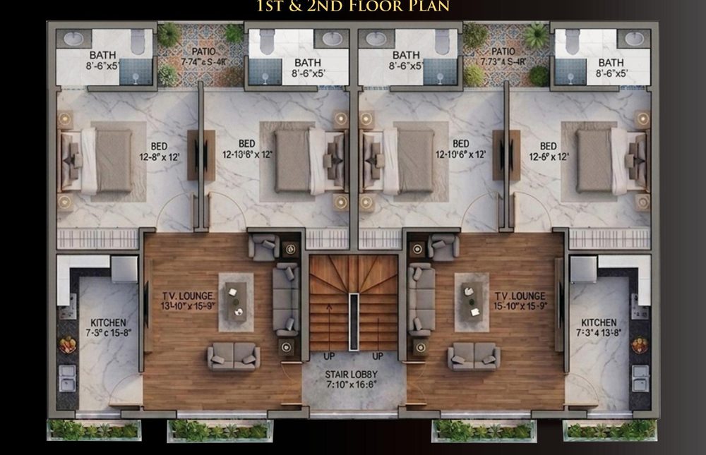 1st 2nd Floor