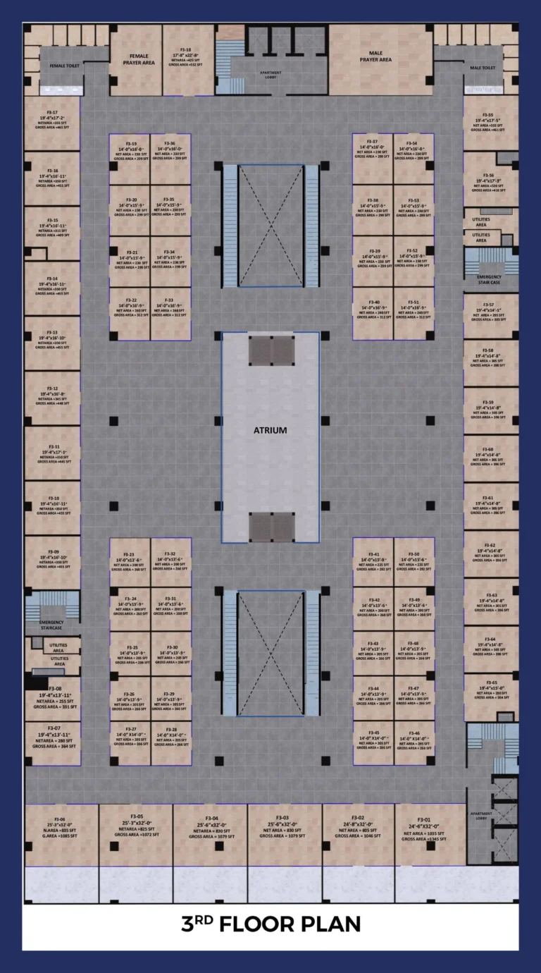 Third Floor Plan