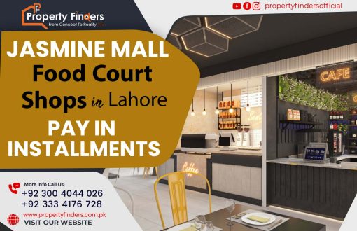 Jasmine Mall Food Court Shops in Lahore